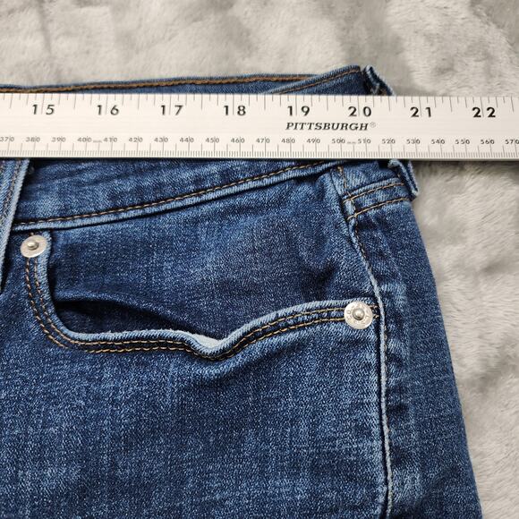 Levi's Jeans Womens 22W Blue Classic Bootcut Stretch Denim Boho Western Casual - Picture 11 of 15